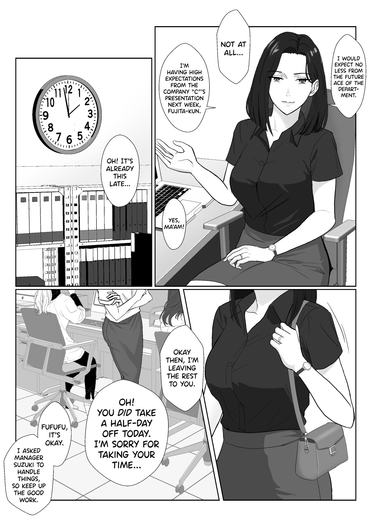 Hentai Manga Comic-An extra time when a career woman's mother was seduced by a delinquent-Read-3